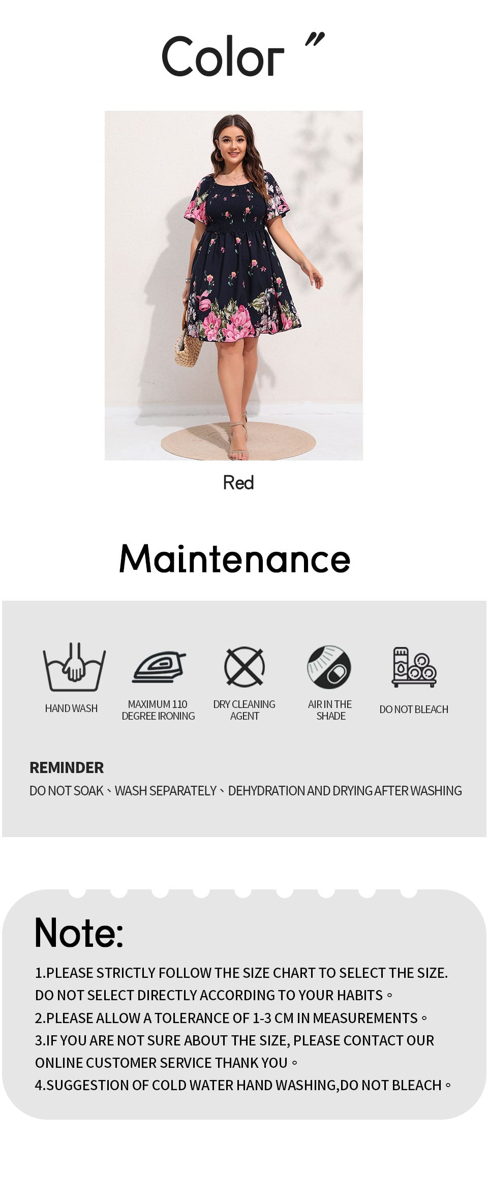 Allover Floral Print Shirred Midi Dress Plus Size Lantern Sleeve High Waist Dresses Summer Dress The Clothing Company Sydney