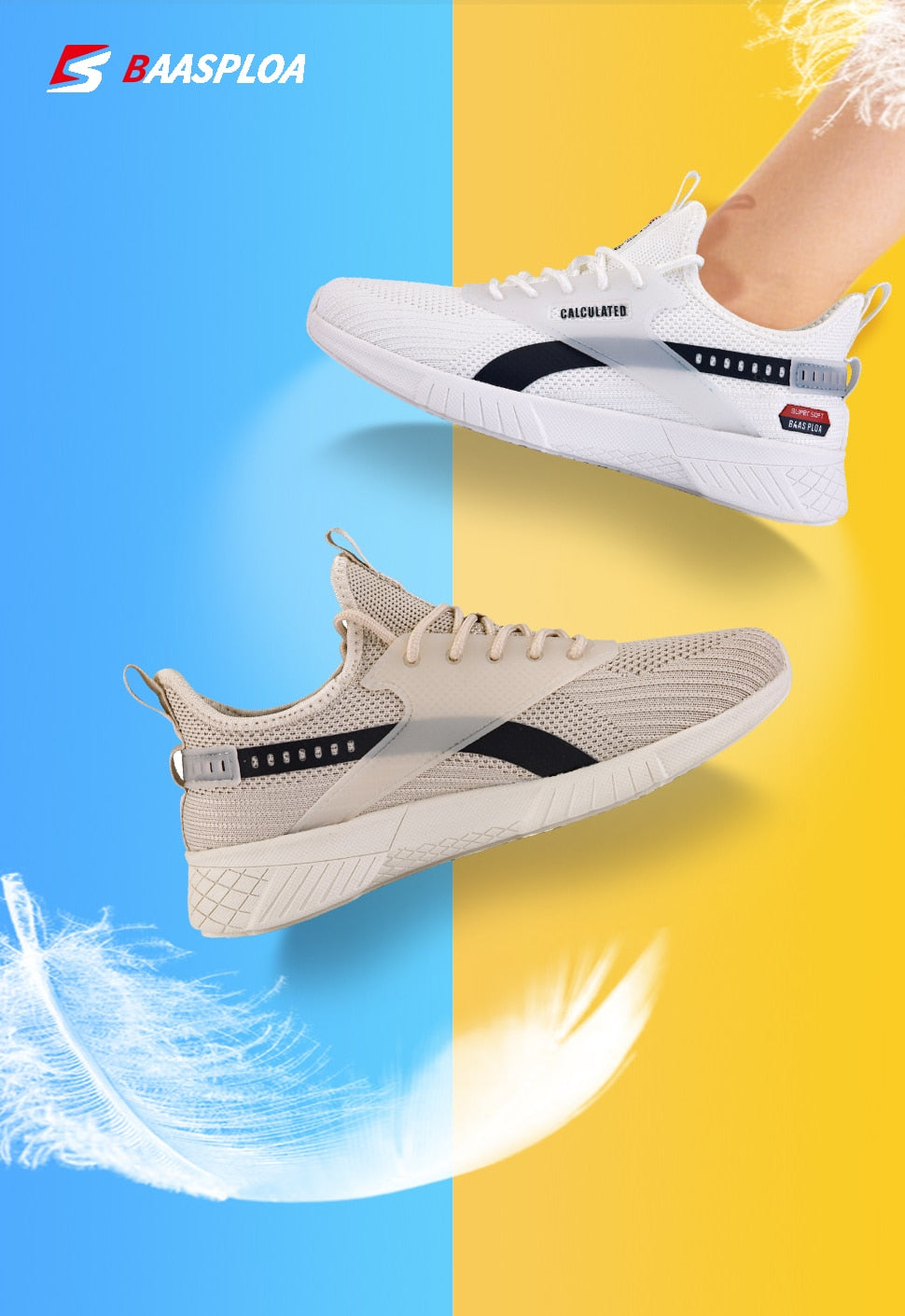 Women's Sneaker Lightweight Fashion Running Shoes Female Comfortable Knit Tennis Shoes Walking Sneaker The Clothing Company Sydney