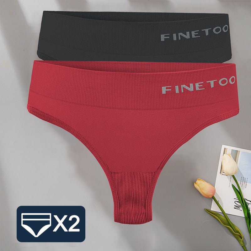 2 pack/Set Bodyshaper G-String Panties Women Slim Underwear Lingerie Thongs High Waist Underpants The Clothing Company Sydney