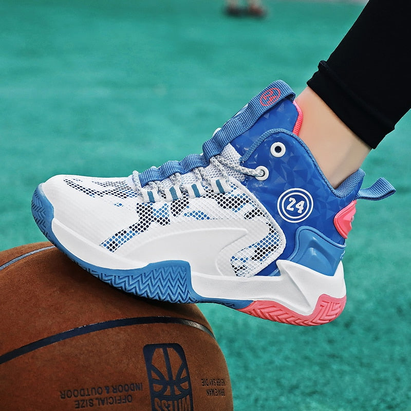 Kids Boys Basketball Shoes High Quality Top Non-Slip Kids Sneakers Girls Sneakers Outdoor Kids Tennis Shoes The Clothing Company Sydney