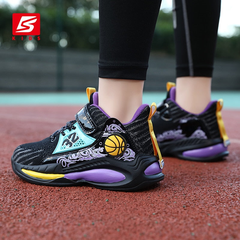 Children Sneakers Sports Running Shoes Light Breathable Light Non-Slip Boys Girls High-Quality Kids Basketball Shoes The Clothing Company Sydney