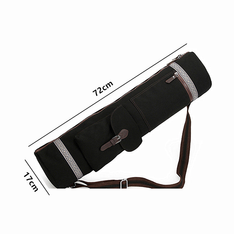 1Pc Portable Outdoor Yoga Mat Bag Gym Fitness Exercise Dance Pilates Pad Storage Carry Sack The Clothing Company Sydney