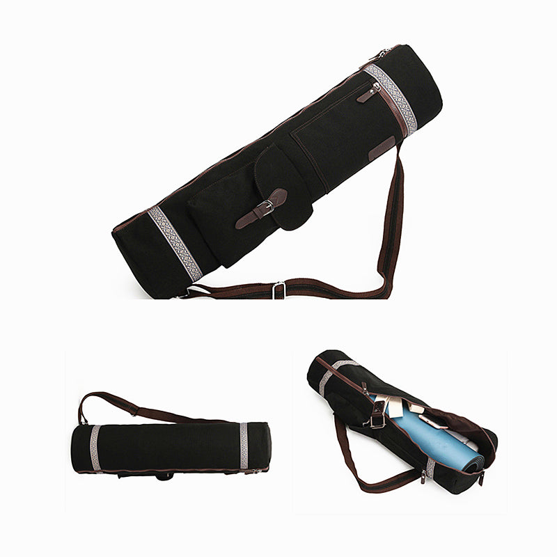 1Pc Portable Outdoor Yoga Mat Bag Gym Fitness Exercise Dance Pilates Pad Storage Carry Sack The Clothing Company Sydney