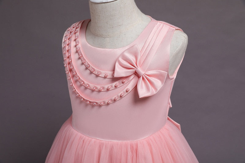 White Lace Bridesmaid Dress Kids Dresses For Girls Children Princess Evening Dress Girl Party Wedding Dress Costume The Clothing Company Sydney