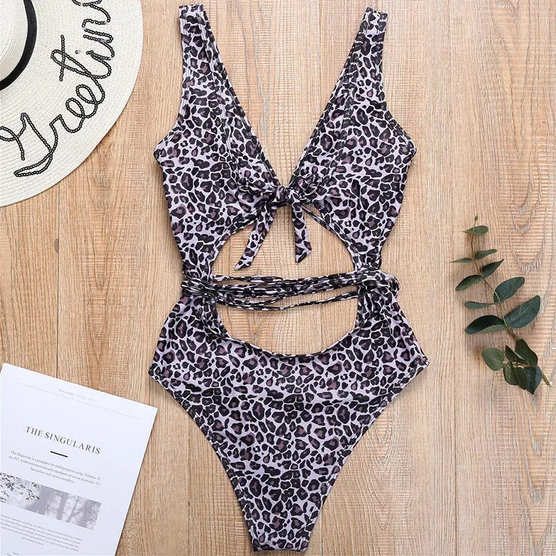 Wrap Around Swimwear One Piece Swimsuit Monokini High cut Bather Bathing Suit Clothing Company Sydney