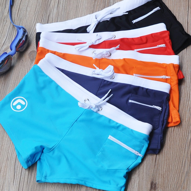 Low rise swimwear low  Male Beach swimming trunks shorts men boxer swimming trunks The Clothing Company Sydney