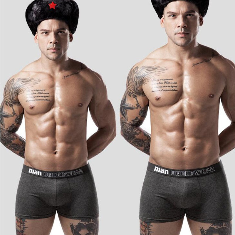 4 pack Men's Boxer Underwear Cotton Boxershort Breathable Solid Flexible Shorts Boxers Underpants Mens Undies The Clothing Company Sydney