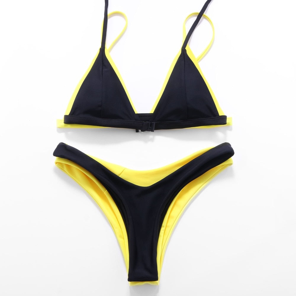 Push Up Micro Bikini Swimming Bathing Suit Beachwear Summer Brazilian Bikini Set Swimsuit Swimwear The Clothing Company Sydney