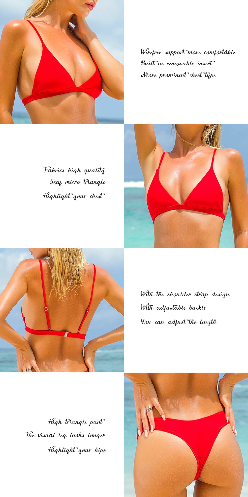 Push Up Micro Bikini Swimming Bathing Suit Beachwear Summer Brazilian Bikini Set Swimsuit Swimwear The Clothing Company Sydney