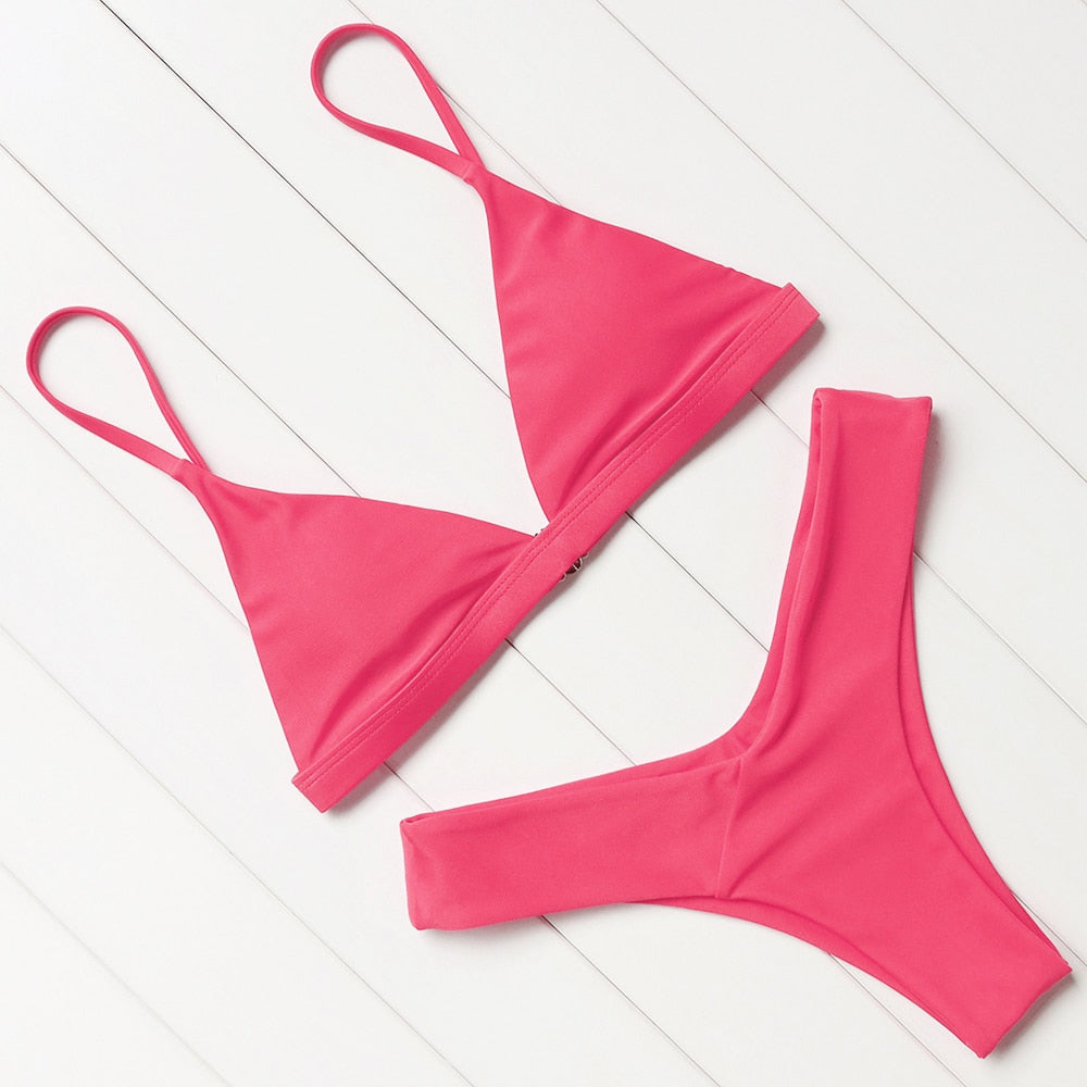 Push Up Micro Bikini Swimming Bathing Suit Beachwear Summer Brazilian Bikini Set Swimsuit Swimwear The Clothing Company Sydney
