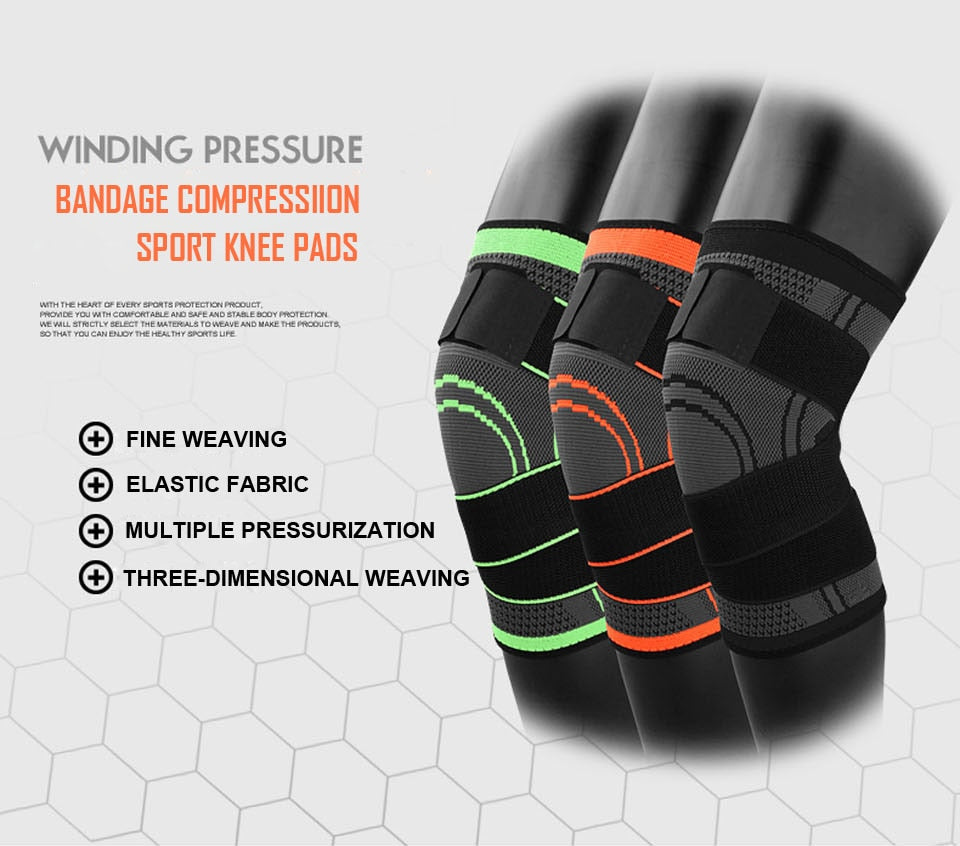AOLIKES 1piece Knee Support Professional Protective Sports Knee Pad Breathable Bandage Knee Brace The Clothing Company Sydney
