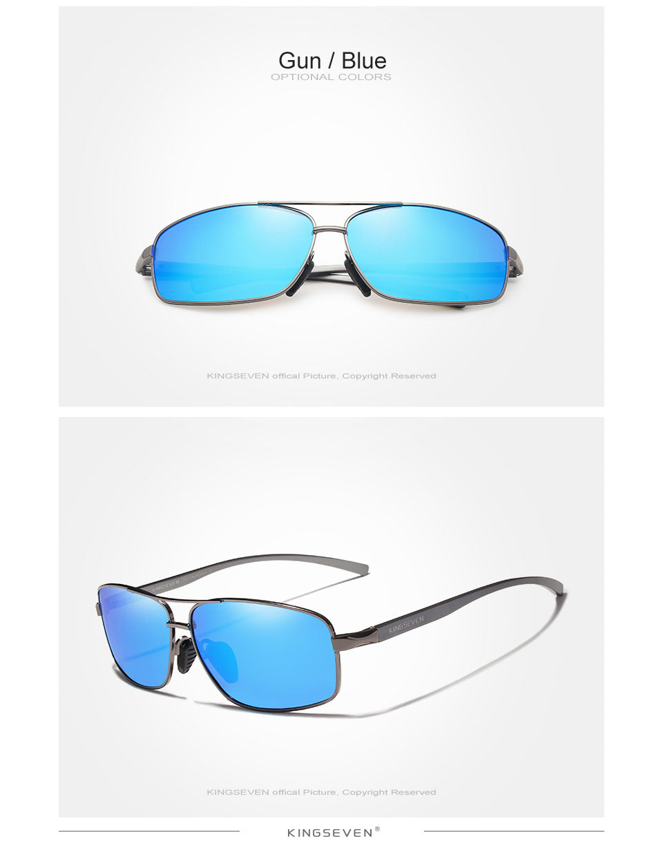 Vintage Retro Brand Designer Polarized Sunglasses Square Classic Men's Shades Sun glasses with UV 400 The Clothing Company Sydney