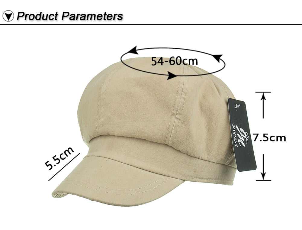 Women's Solid color Beret Bonnet Caps Winter Warm Hat Cap The Clothing Company Sydney