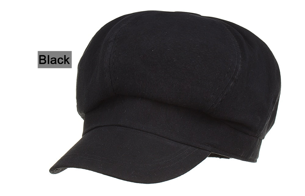 Women's Solid color Beret Bonnet Caps Winter Warm Hat Cap The Clothing Company Sydney