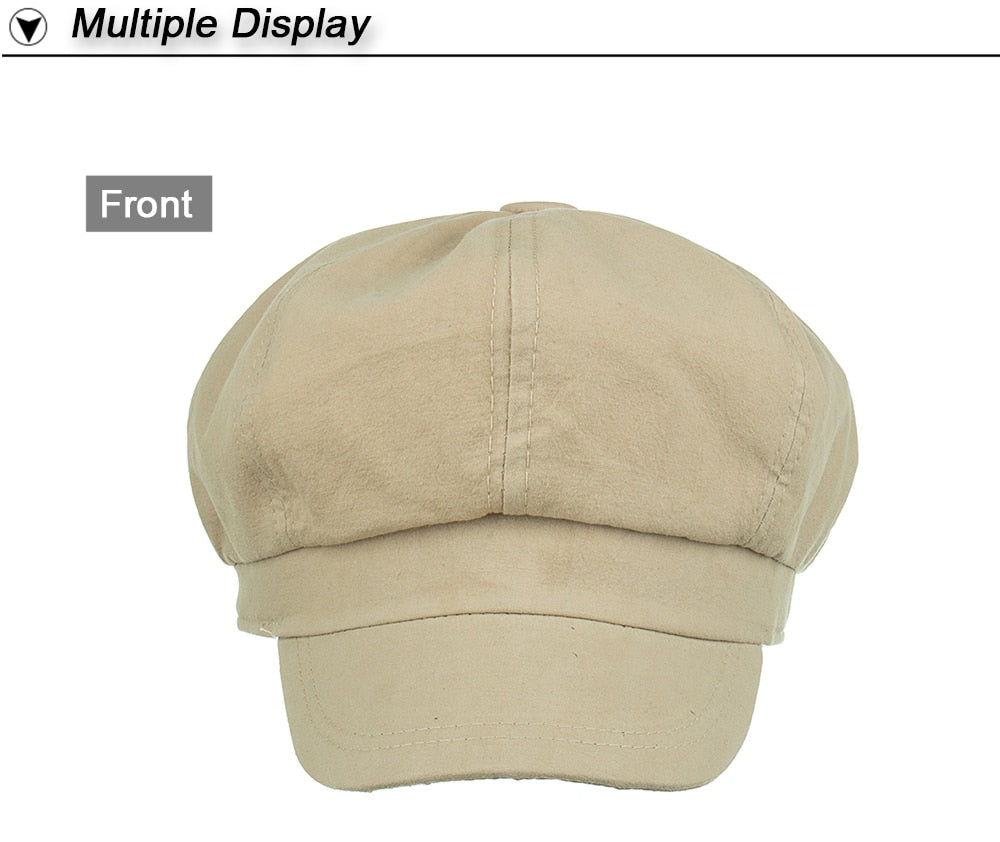 Women's Solid color Beret Bonnet Caps Winter Warm Hat Cap The Clothing Company Sydney