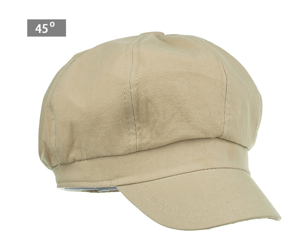 Women's Solid color Beret Bonnet Caps Winter Warm Hat Cap The Clothing Company Sydney