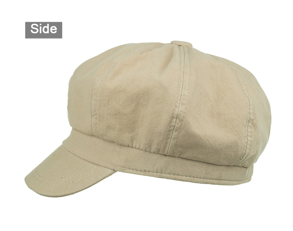 Women's Solid color Beret Bonnet Caps Winter Warm Hat Cap The Clothing Company Sydney