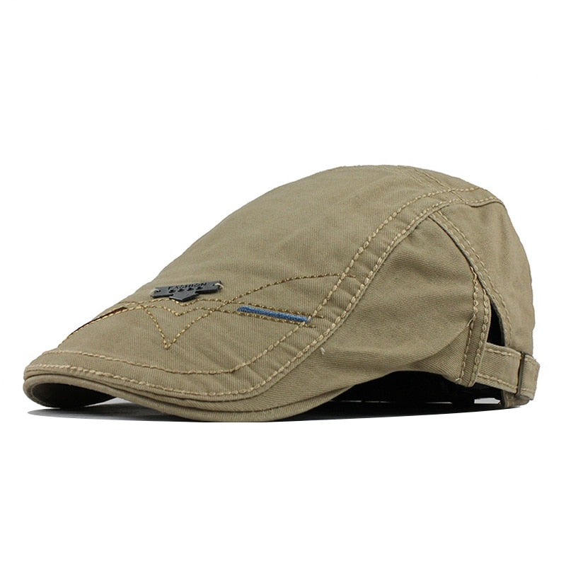 Cotton Men Women Soft Beret Flat Cap Driver Retro Vintage Soft Casual Baker Newsboy Ivy Caps Cabbie Berets Hat The Clothing Company Sydney