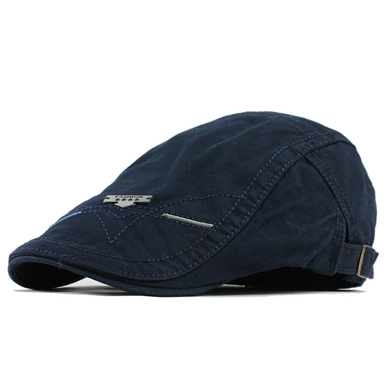 Cotton Men Women Soft Beret Flat Cap Driver Retro Vintage Soft Casual Baker Newsboy Ivy Caps Cabbie Berets Hat The Clothing Company Sydney