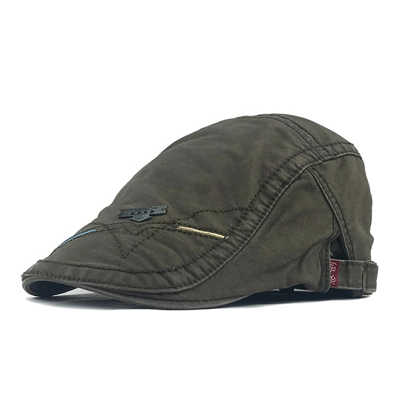 Cotton Men Women Soft Beret Flat Cap Driver Retro Vintage Soft Casual Baker Newsboy Ivy Caps Cabbie Berets Hat The Clothing Company Sydney