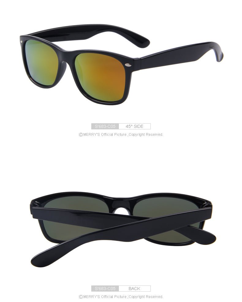 Designer Brand Men's Polarized Classic Retro Rivet Shades Brand Designer Sunglasses UV400 The Clothing Company Sydney