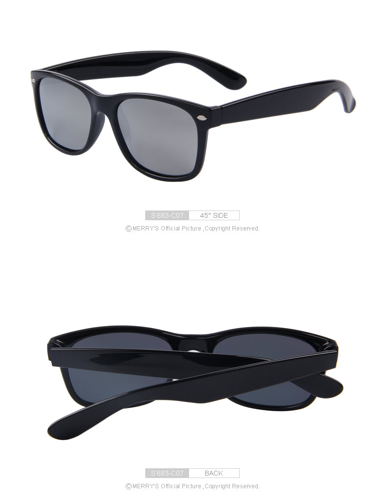 Designer Brand Men's Polarized Classic Retro Rivet Shades Brand Designer Sunglasses UV400 The Clothing Company Sydney