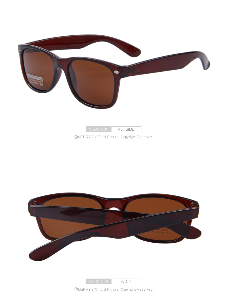 Designer Brand Men's Polarized Classic Retro Rivet Shades Brand Designer Sunglasses UV400 The Clothing Company Sydney