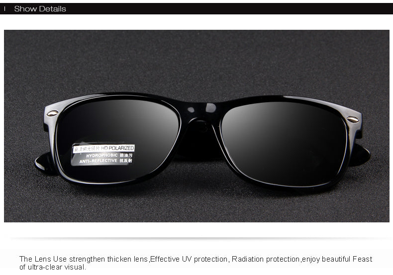 Designer Brand Men's Polarized Classic Retro Rivet Shades Brand Designer Sunglasses UV400 The Clothing Company Sydney