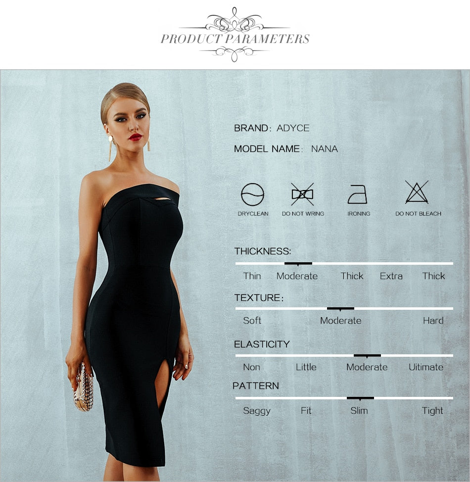 Bodycon Bandage Summer Sexy Elegant Black One Shoulder Midi Celebrity Runway Party Dress The Clothing Company Sydney