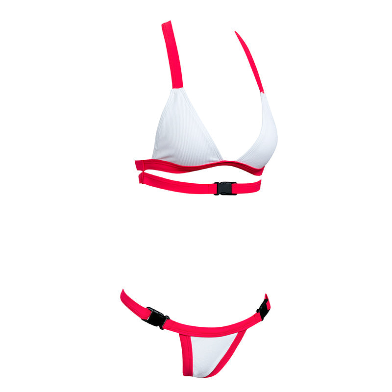 Bandeau push up buckle High waist Sports bathing suit Summer Brazilian micro bikini Thong G String Swimwear Swimsuit The Clothing Company Sydney