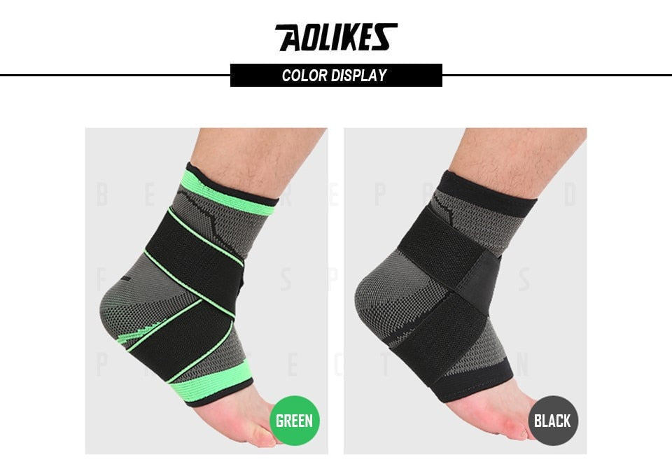 3D Weaving Elastic Nylon Strap Badminton Basketball Football Taekwondo Fitness Heel Protector Ankle Support Brace The Clothing Company Sydney