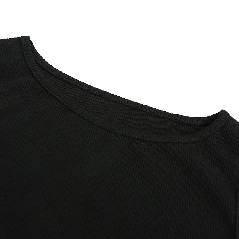 Black Sleeveless Ribbed Knitted Summer Solid Basic Bodycon Jumpsuit Body Women Fashion Bodysuit The Clothing Company Sydney