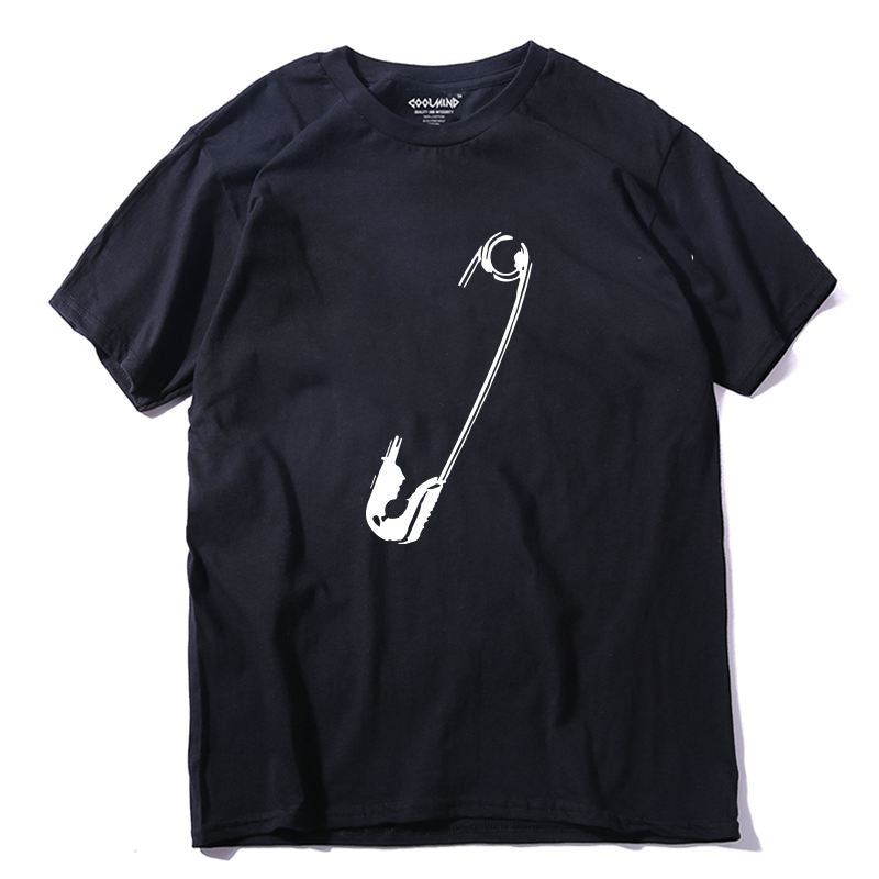Cotton short sleeve cool casual funny o-neck summer top men's T shirt The Clothing Company Sydney
