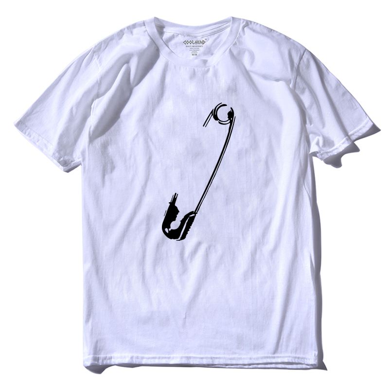 Cotton short sleeve cool casual funny o-neck summer top men's T shirt The Clothing Company Sydney