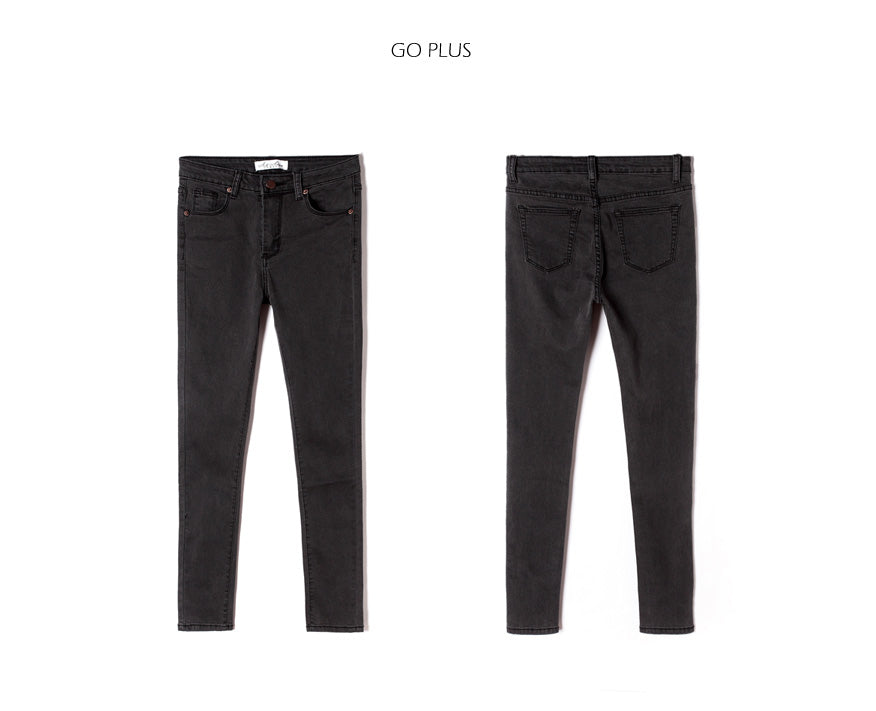 Vintage Fit High Waist  Elastic Denim Skinny Jeans Classic Pencil Pants The Clothing Company Sydney