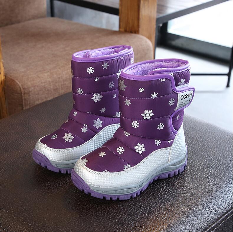 Winter Warm Skiing Shoes Kids Boots Waterproof Children's Shoes Girls Boys Kids Boots The Clothing Company Sydney