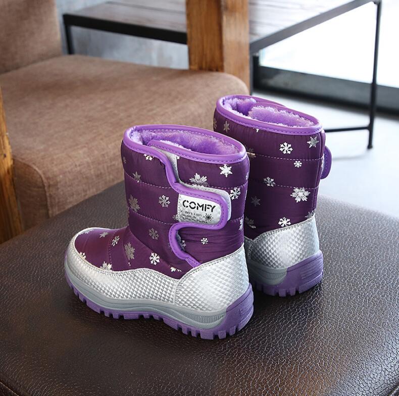 Winter Warm Skiing Shoes Kids Boots Waterproof Children's Shoes Girls Boys Kids Boots The Clothing Company Sydney