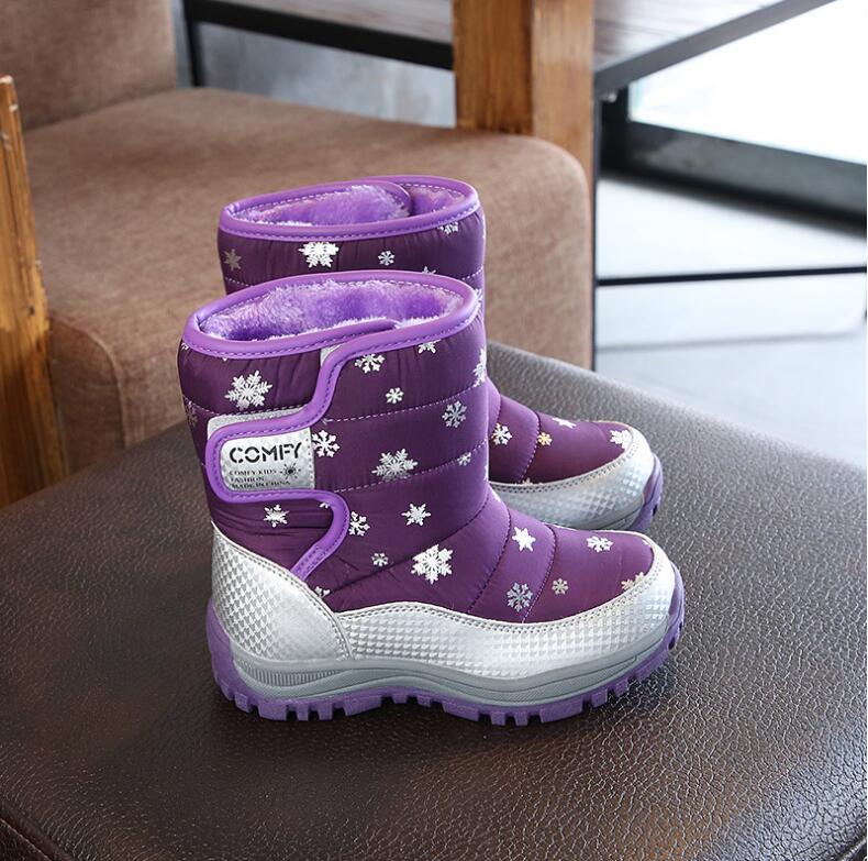 Winter Warm Skiing Shoes Kids Boots Waterproof Children's Shoes Girls Boys Kids Boots The Clothing Company Sydney