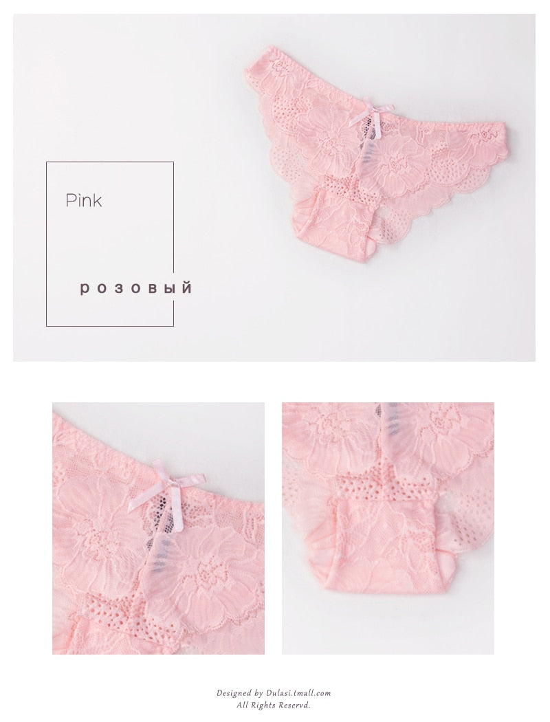 3 Pack Lace Panties Seamless Underwear Floral Cotton Mix Transparent Bikini Briefs The Clothing Company Sydney