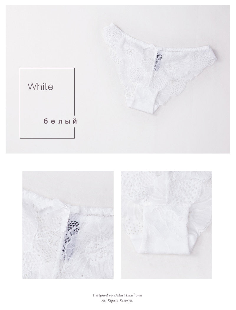 3 Pack Lace Panties Seamless Underwear Floral Cotton Mix Transparent Bikini Briefs The Clothing Company Sydney