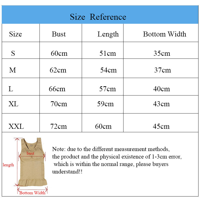 Slim Up Lift Plus Size Bra Tank Top Body Removable Underwear Vest Corset Shapewear p The Clothing Company Sydney