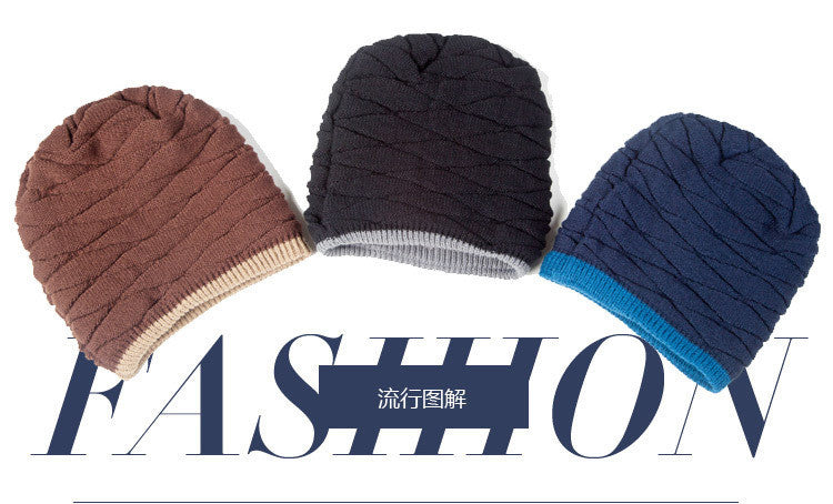 Beanies Knitted Men's Ladies Winter Men Caps Warm Fur Winter Beanie Fleece Knit Bonnet Hat The Clothing Company Sydney