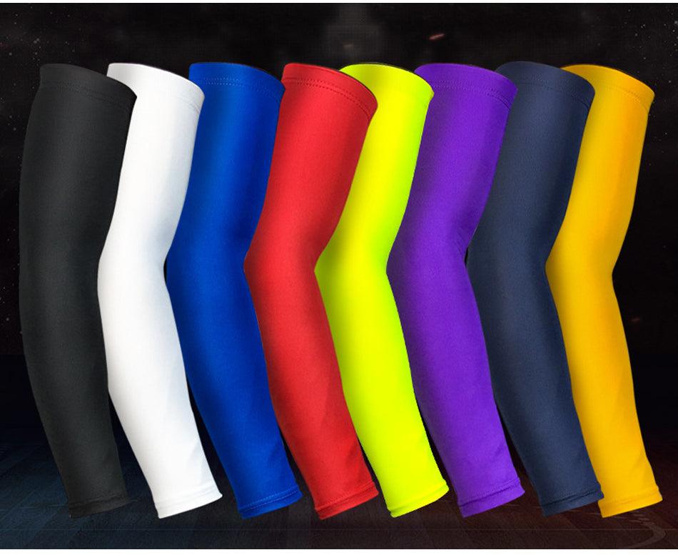 1PC Ice Fabric Summer UV Protection Running Basketball Volleyball Cycling Sunscreen Sports Arm Sleeve The Clothing Company Sydney