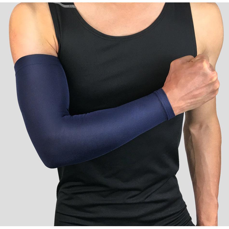 1PC Ice Fabric Summer UV Protection Running Basketball Volleyball Cycling Sunscreen Sports Arm Sleeve The Clothing Company Sydney
