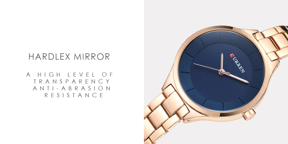 Top Brand Fashion Stainless Steel Band Quartz Wrist Watch Ladies Watches The Clothing Company Sydney
