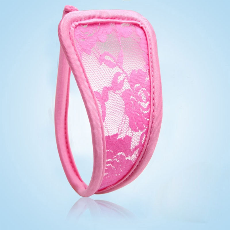Ladies Floral Lace Crocet C String Thongs Transparent Invisible Lingerie Underwear woman panties The Clothing Company Sydney