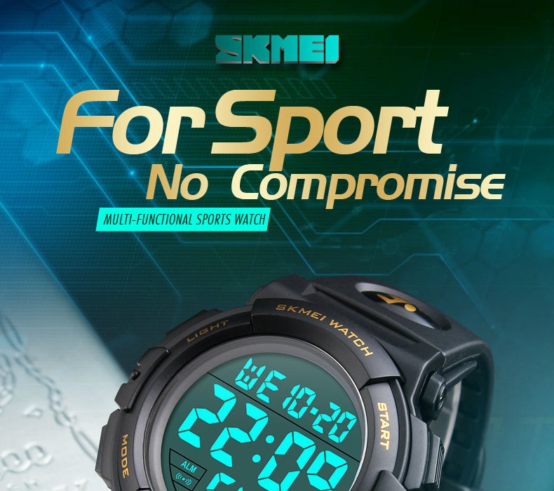 Men's Top Luxury Brand Sport Watch Electronic Digital 50M Waterproof Watches The Clothing Company Sydney