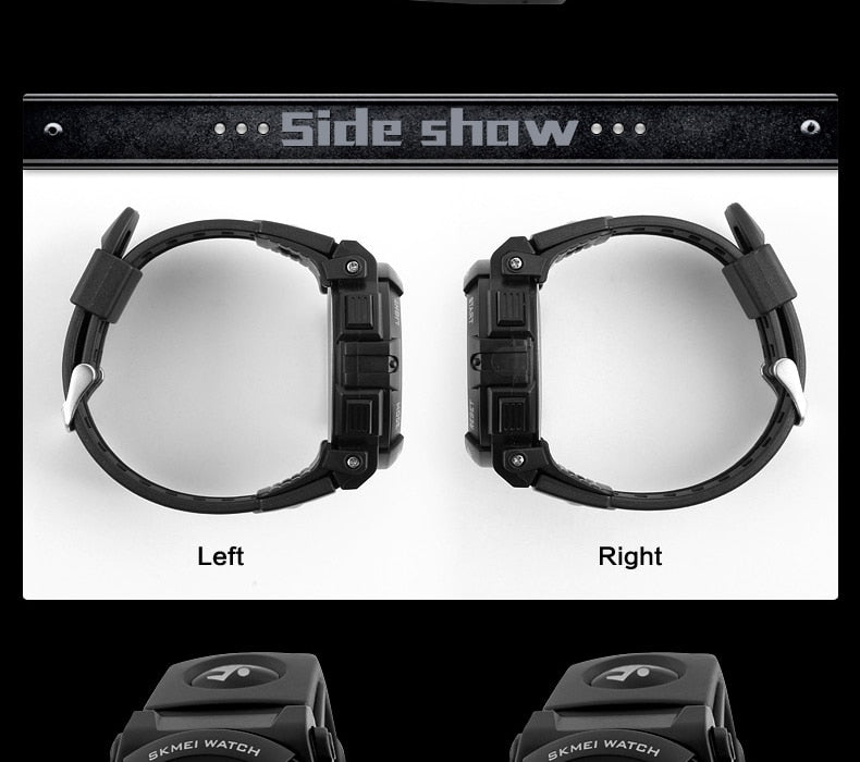 Men's Top Luxury Brand Sport Watch Electronic Digital 50M Waterproof Watches The Clothing Company Sydney