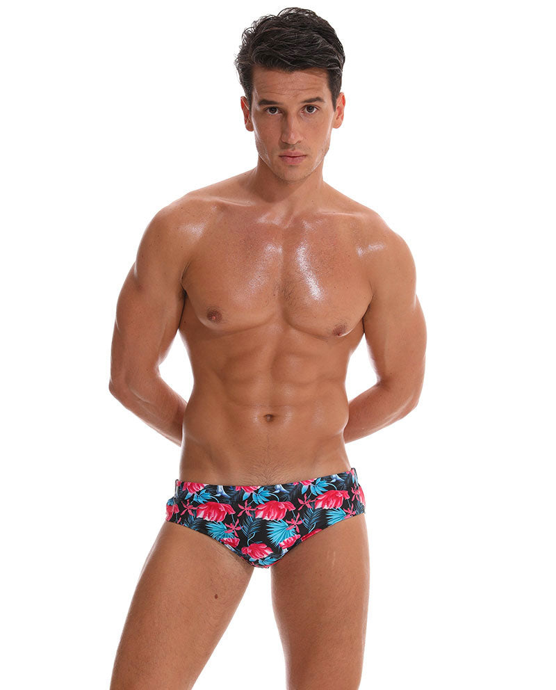 Men's Swimwear Low Boxers Swim Sportive Beachwear Shorts Swimsuit Brief in 16 Colours The Clothing Company Sydney