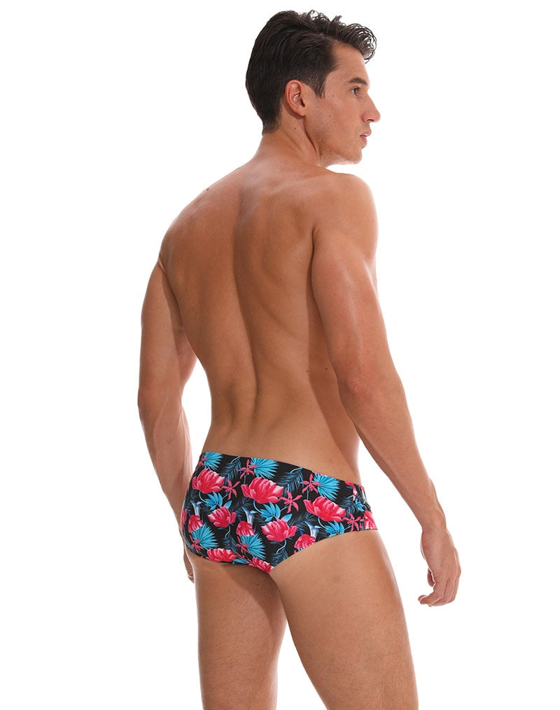 Men's Swimwear Low Boxers Swim Sportive Beachwear Shorts Swimsuit Brief in 16 Colours The Clothing Company Sydney